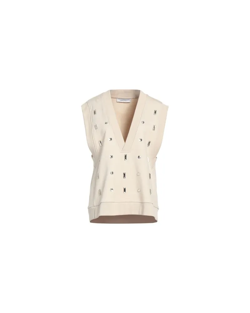 Emma & Gaia TOPS - Sweatshirtsauf YOOX.COM Cremeweiß