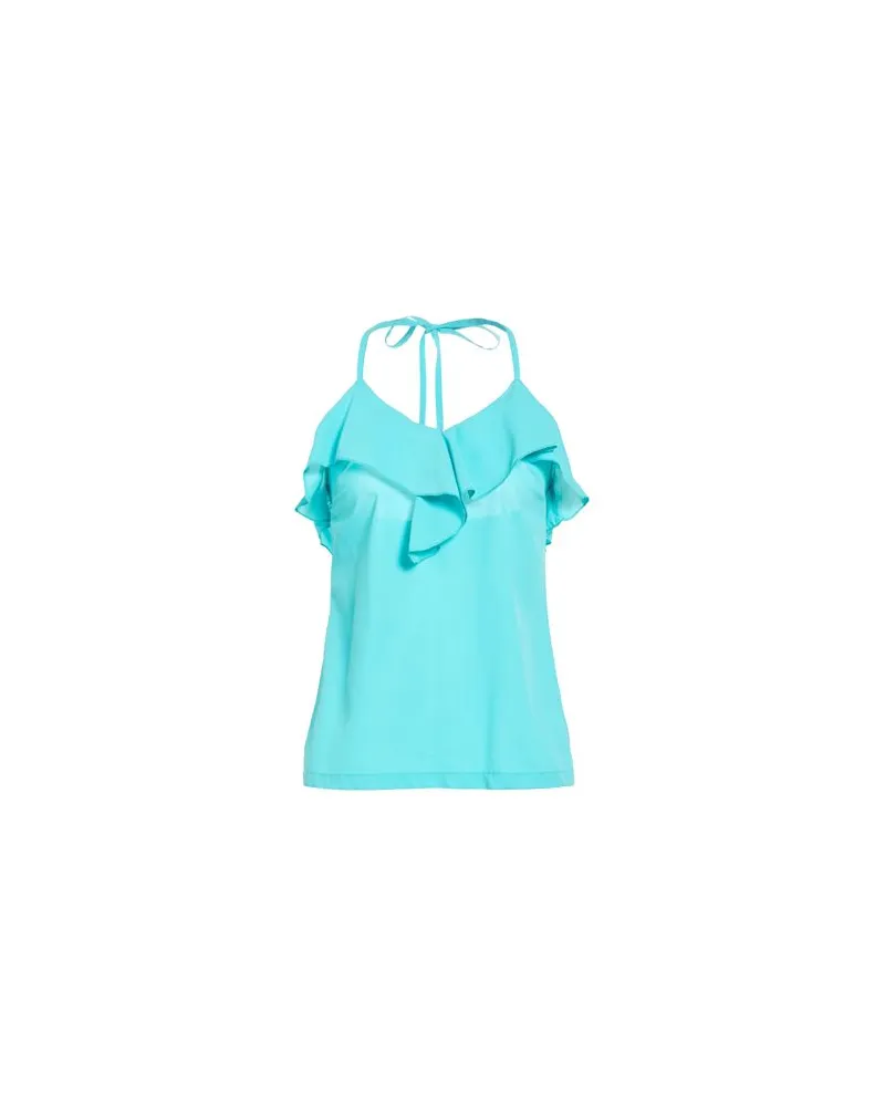 Fracomina TOPS - Topsauf YOOX.COM Tūrkis