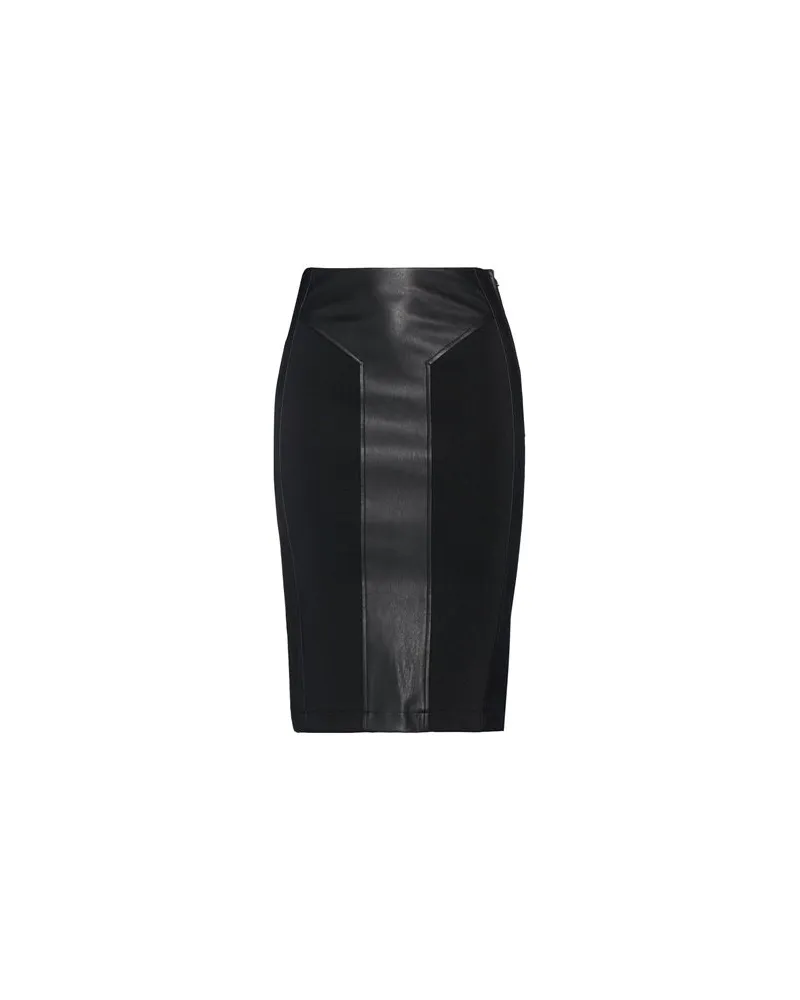 Patrizia Pepe HOSEN & RÖCKE - Midi-Röckeauf YOOX.COM Schwarz