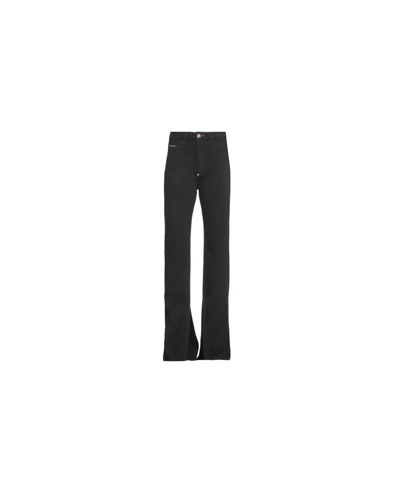 Philipp Plein HOSEN & RÖCKE - Jeanshosenauf YOOX.COM Schwarz