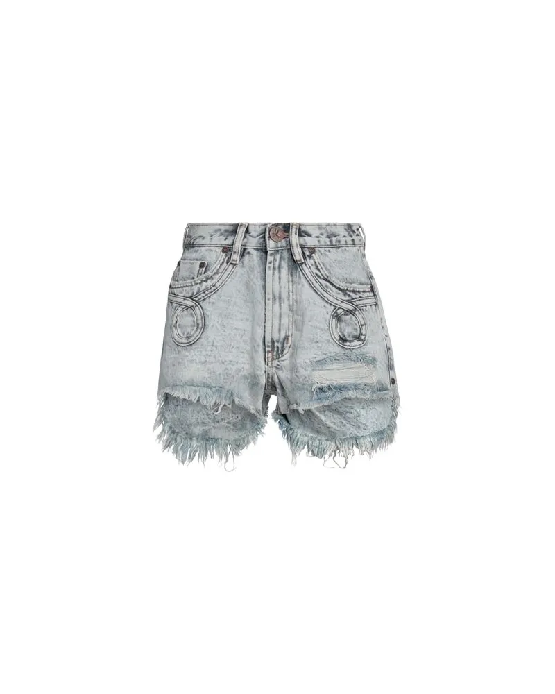One Teaspoon HOSEN & RÖCKE - Jeansshortsauf YOOX.COM Blau