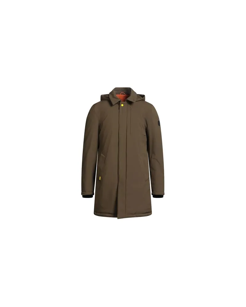 Alessandro Gilles JACKEN & MÄNTEL - Mäntelauf YOOX.COM Militärgrün