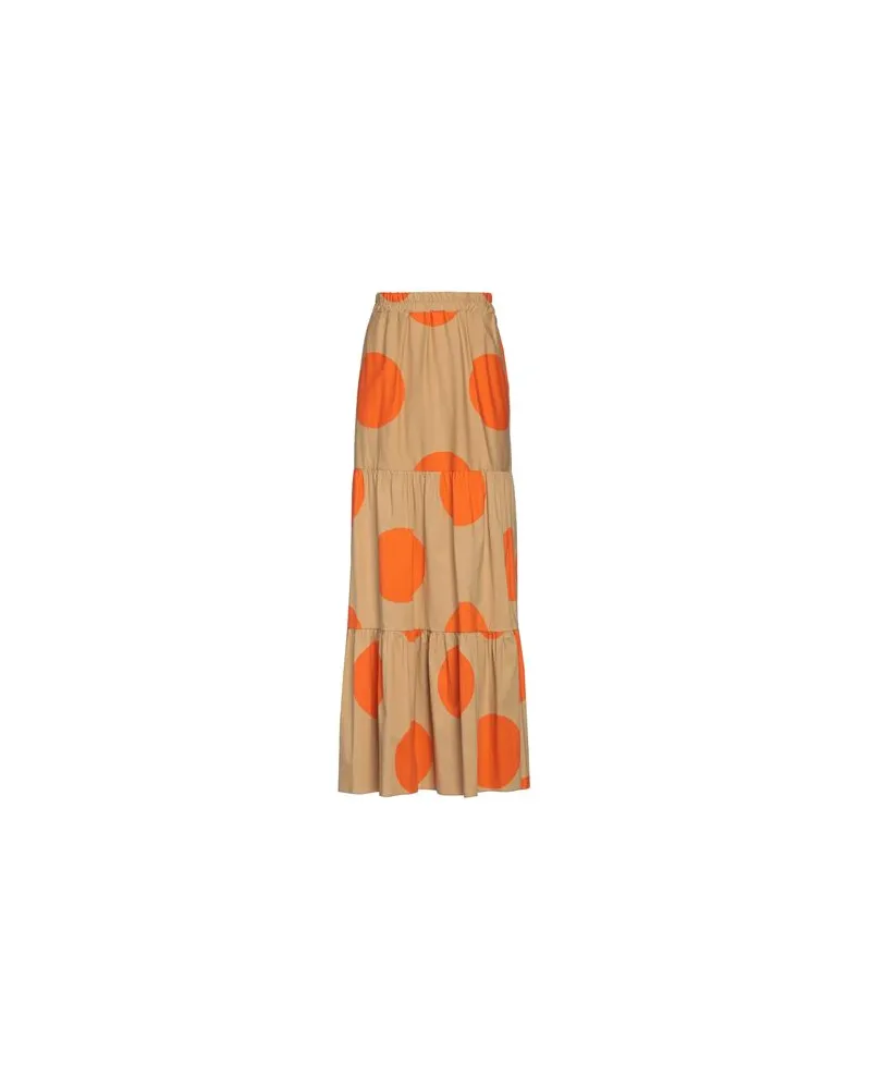 Vanessa Scott HOSEN & RÖCKE - Maxi-Röckeauf YOOX.COM Orange