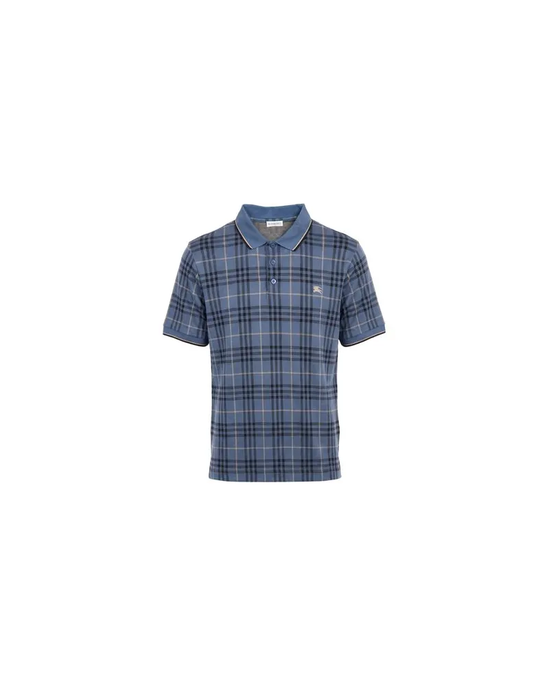 Burberry TOPS - Poloshirtsauf YOOX.COM Taubenblau