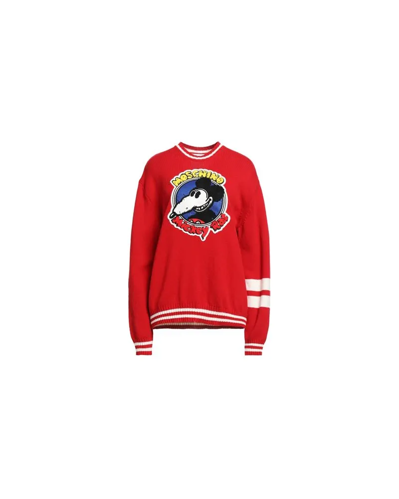 Moschino STRICKWAREN - Pulloverauf YOOX.COM Rot