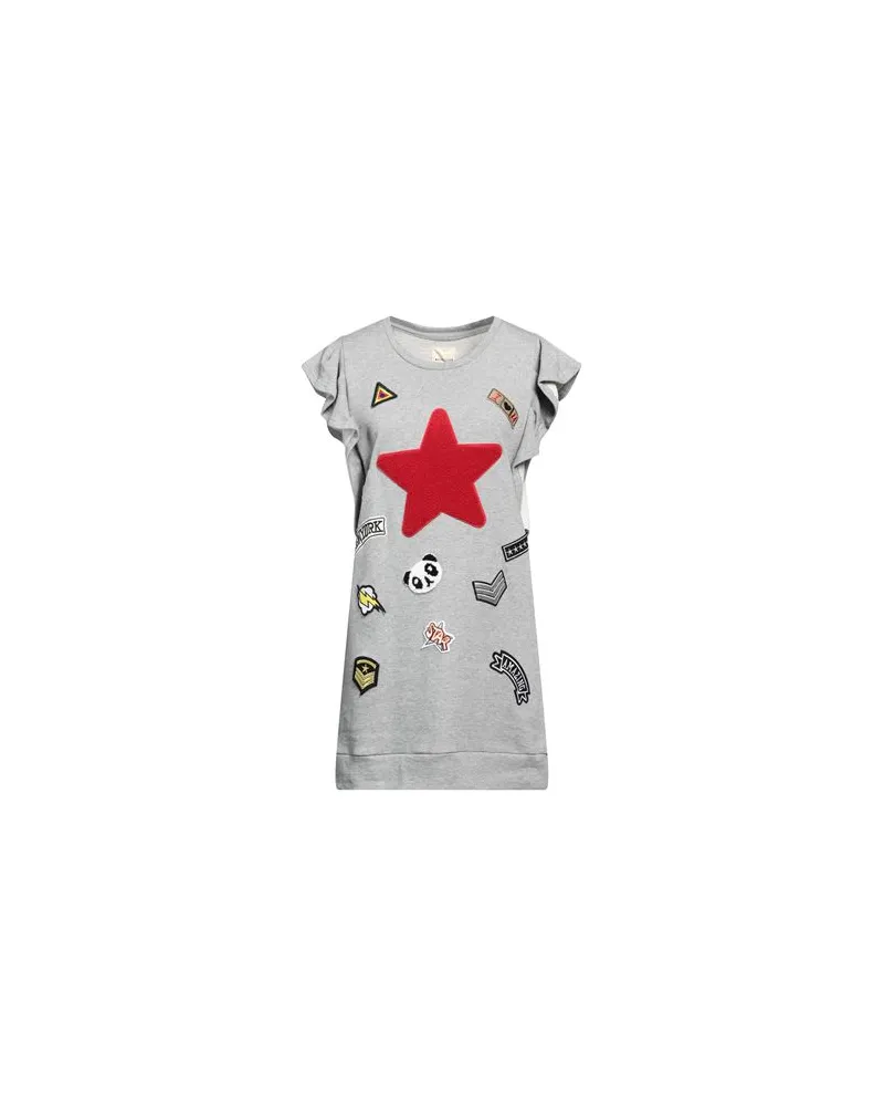 KENGSTAR KLEIDER - Mini-Kleiderauf YOOX.COM Grau