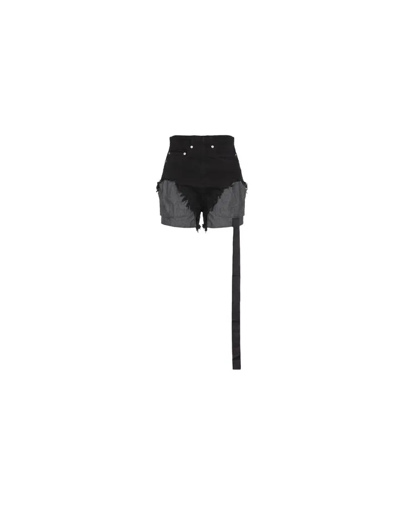 DRKSHDW by Rick Owens HOSEN & RÖCKE - Jeansshortsauf YOOX.COM Schwarz