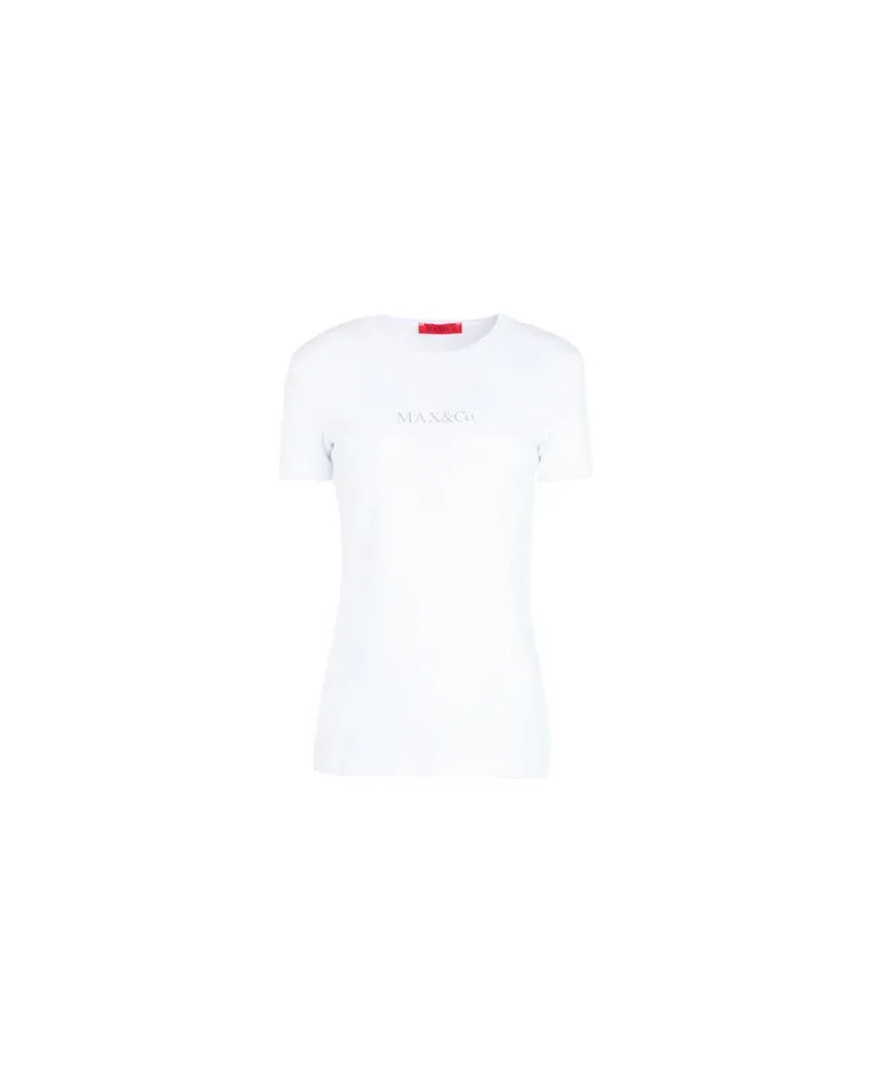 MAX&Co. LOGOTEE  - TOPS - T-shirtsauf YOOX.COM Weiß