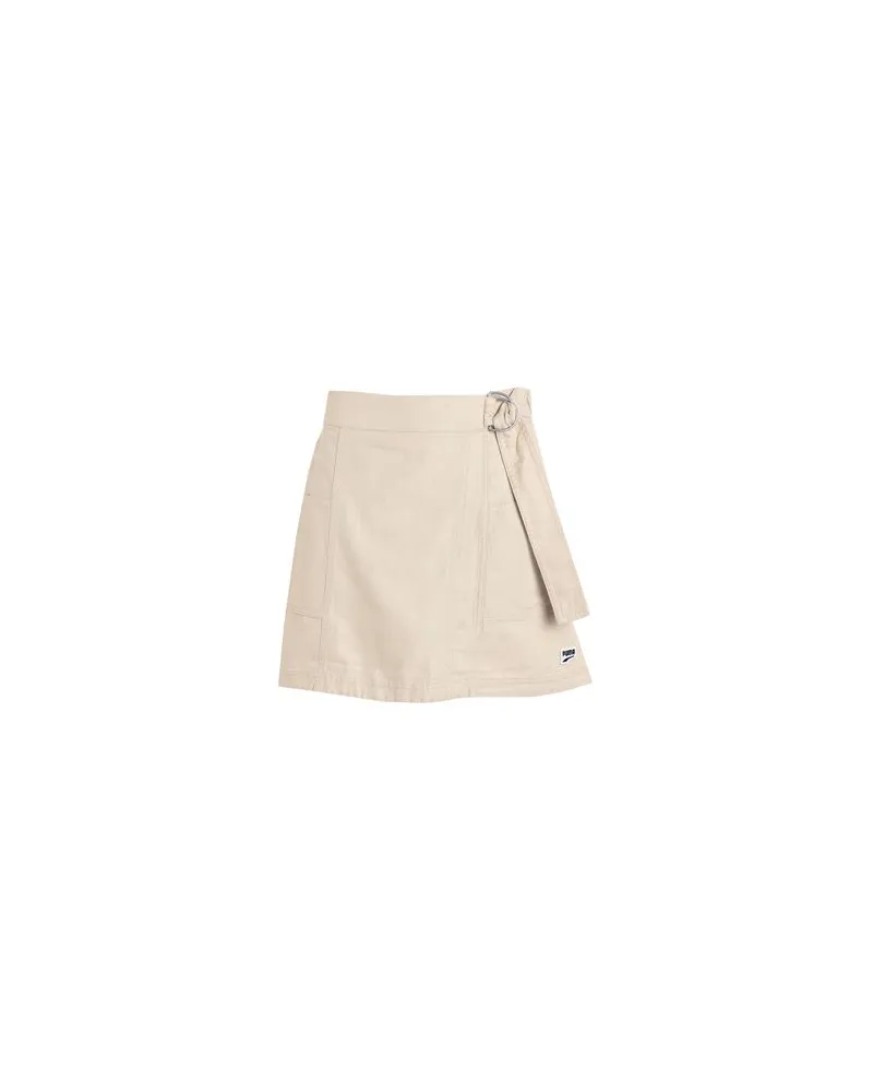 Puma DOWNTOWN Skirt  - HOSEN & RÖCKE - Miniröckeauf YOOX.COM Beige