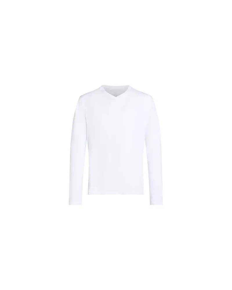 Majestic TOPS - T-shirtsauf YOOX.COM Weiß