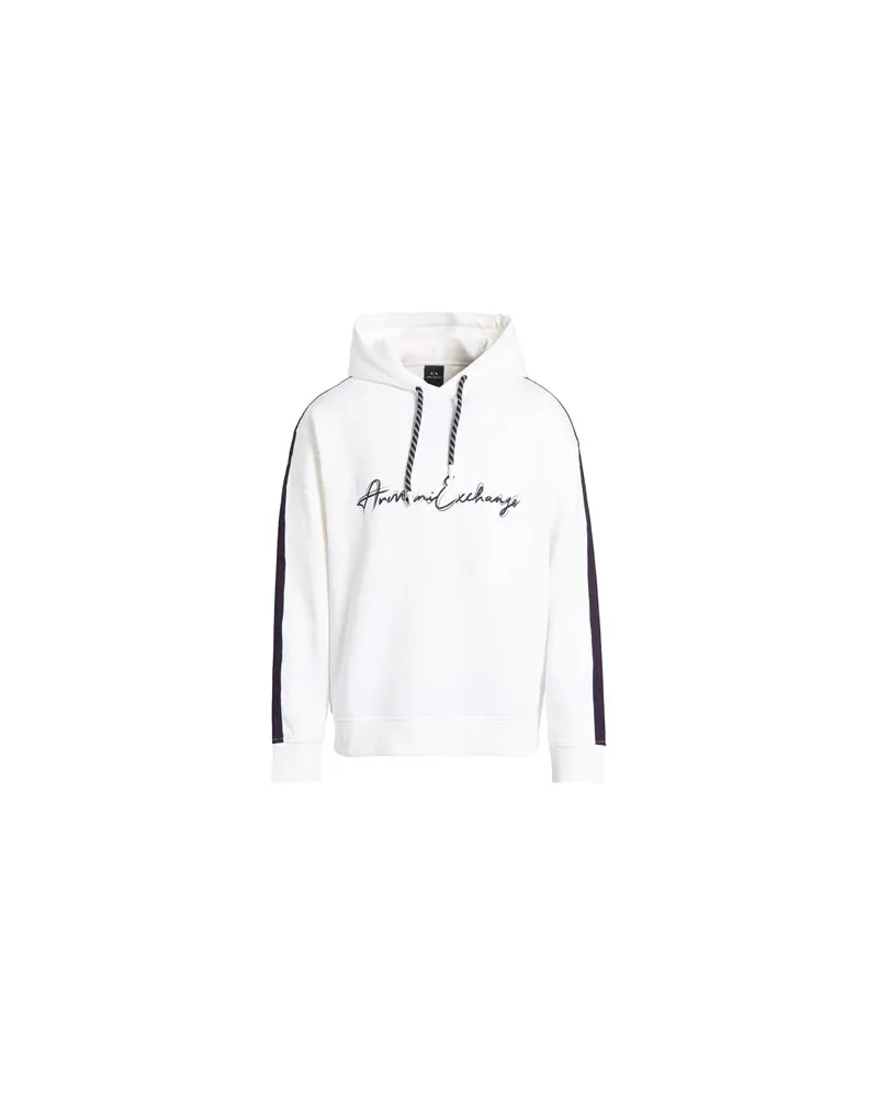 Armani Exchange TOPS - Sweatshirtsauf YOOX.COM Weiß