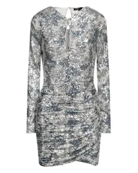 Maje Mini-Kleid Silber