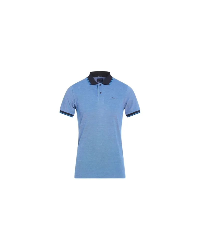 Gant TOPS - Poloshirtsauf YOOX.COM Taubenblau
