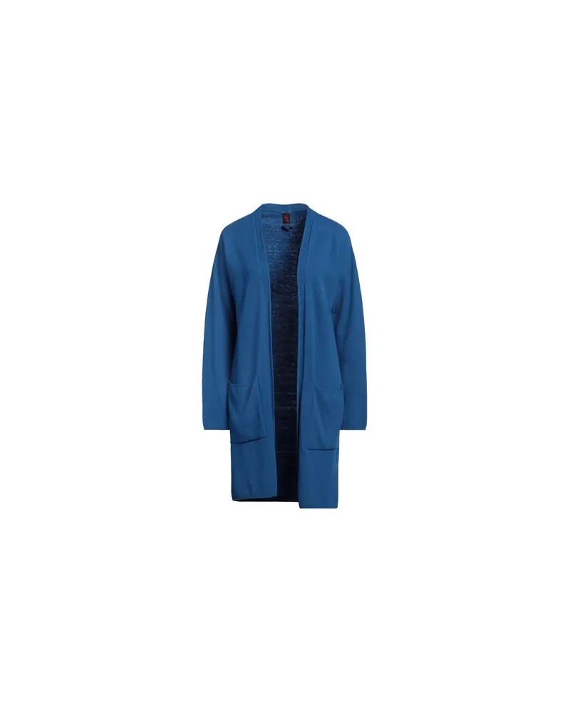 Stefanel STRICKWAREN - Strickjackenauf YOOX.COM Blau