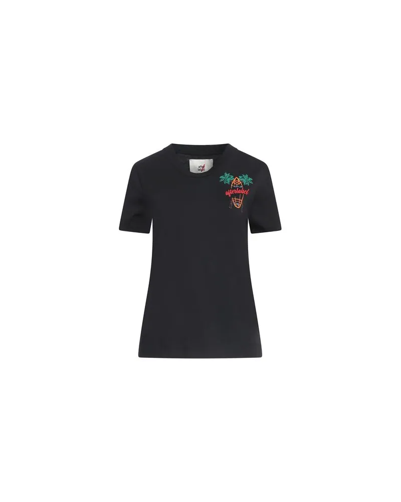 AFTER/LABEL TOPS - T-shirtsauf YOOX.COM Schwarz