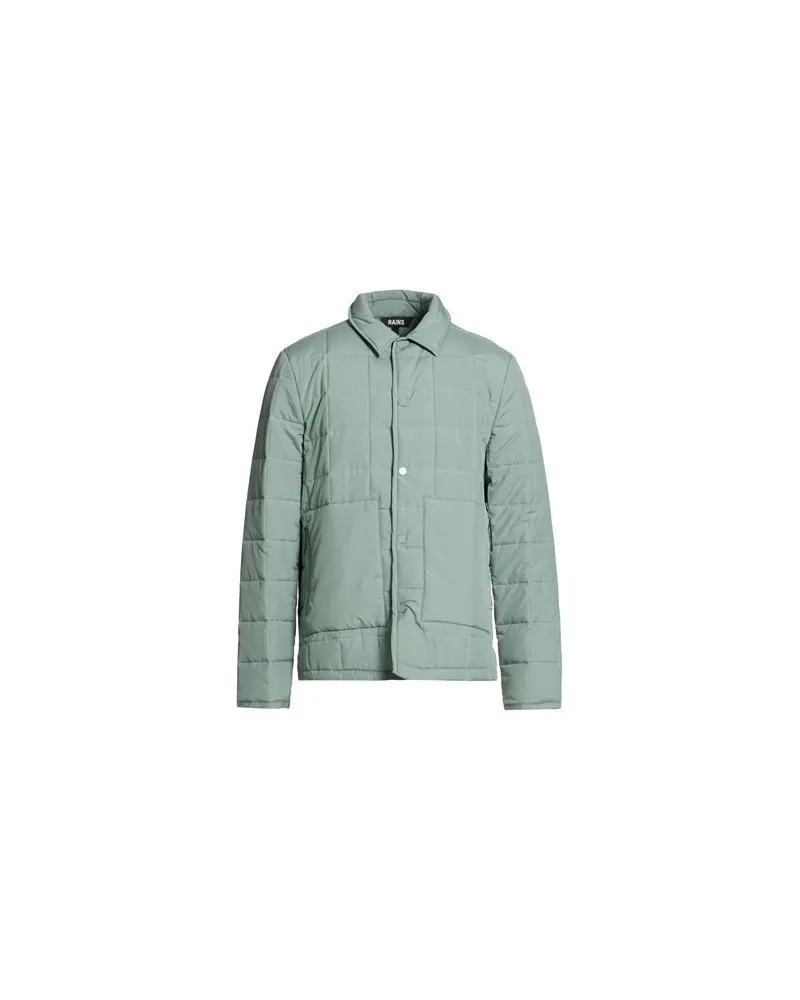 RAINS JACKEN & MÄNTEL - Pufferjacken & Daunenjackenauf YOOX.COM Salbeigrün