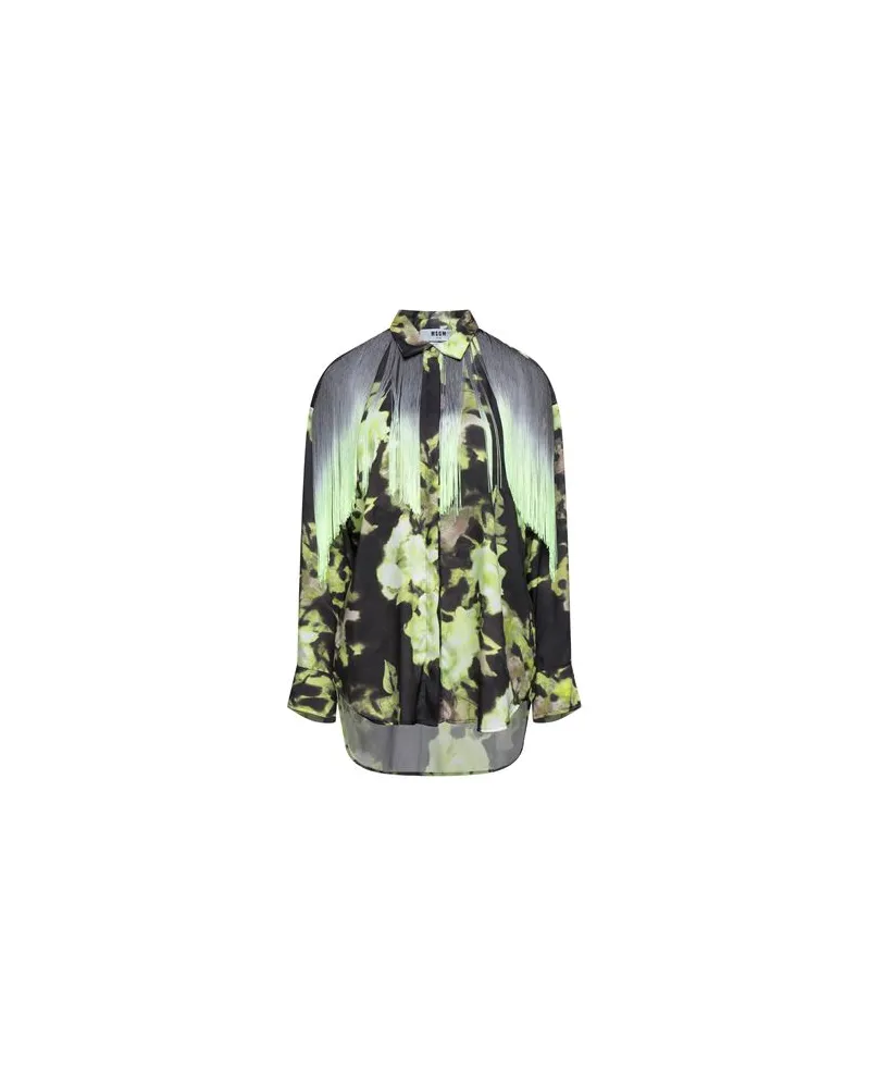 MSGM TOPS - Hemdenauf YOOX.COM Limettengrün