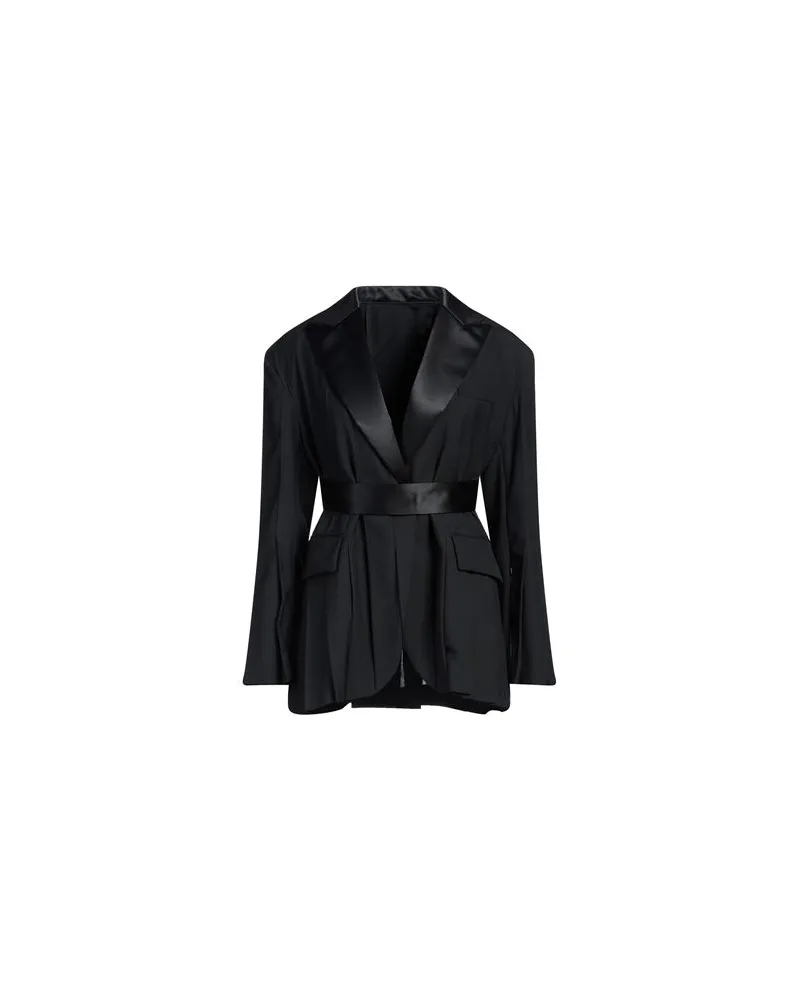 Sacai ANZÜGE und CO-ORDS - Blazersauf YOOX.COM Schwarz