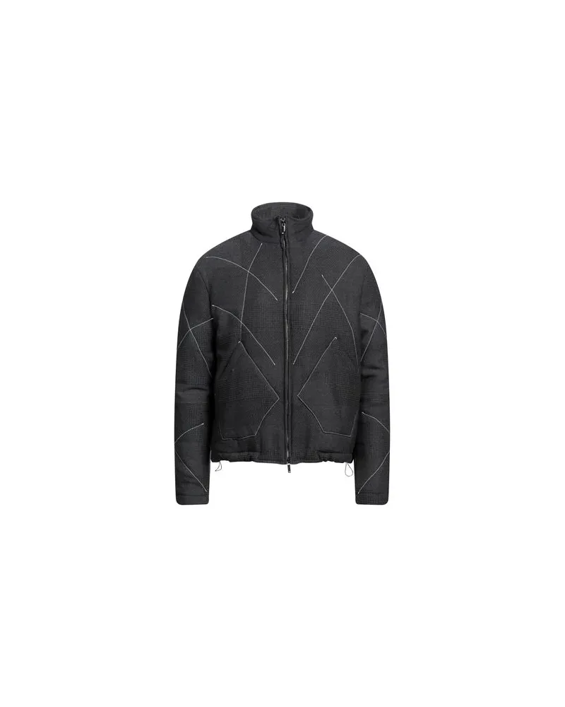 Emporio Armani JACKEN & MÄNTEL - Pufferjacken & Daunenjackenauf YOOX.COM Blei