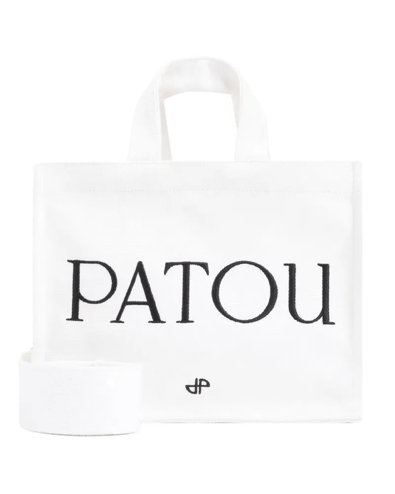 Patou Schultertasche Weiß