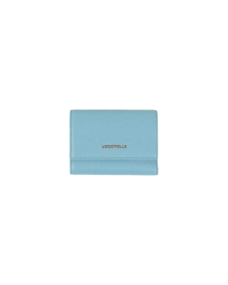 Coccinelle Kleinlederwaren - Brieftaschenauf YOOX.COM Azurblau