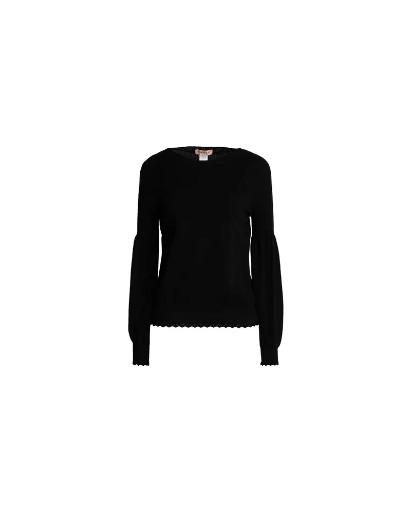 Twin-Set STRICKWAREN - Pulloverauf YOOX.COM Schwarz
