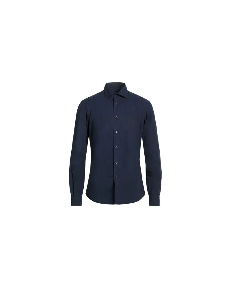 Harmont & Blaine BLAINE. - TOPS - Hemdenauf YOOX.COM Blau