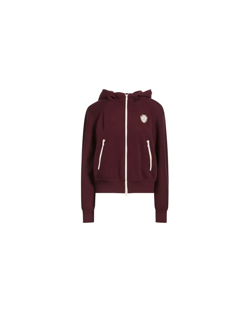 Brunello Cucinelli TOPS - Sweatshirtsauf YOOX.COM Bordeaux