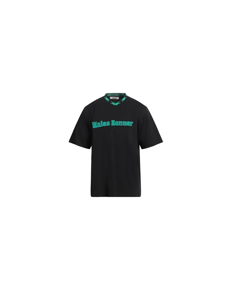 Wales Bonner TOPS - T-shirtsauf YOOX.COM Schwarz