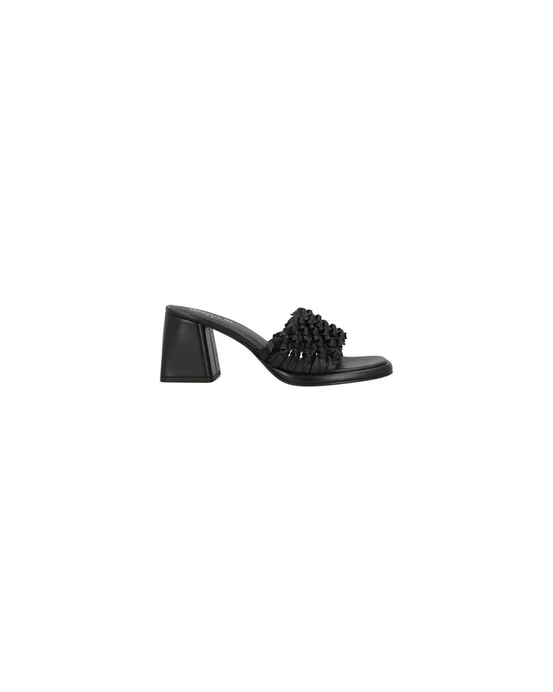 Emanuelle Vee SCHUHE - Sandalenauf YOOX.COM Schwarz
