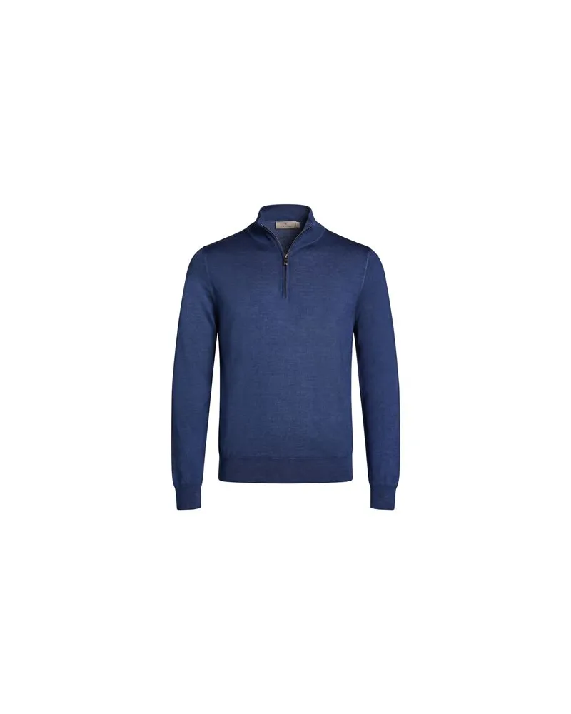 Canali STRICKWAREN - Pulloverauf YOOX.COM Marineblau