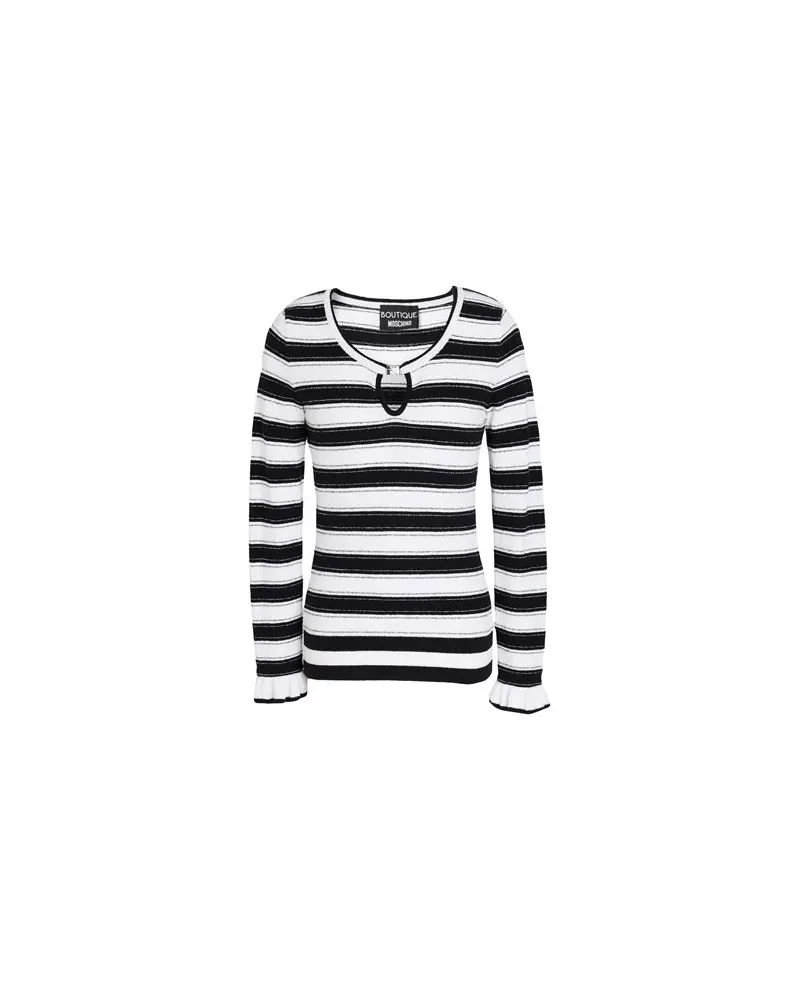 Moschino STRICKWAREN - Pulloverauf YOOX.COM Weiß