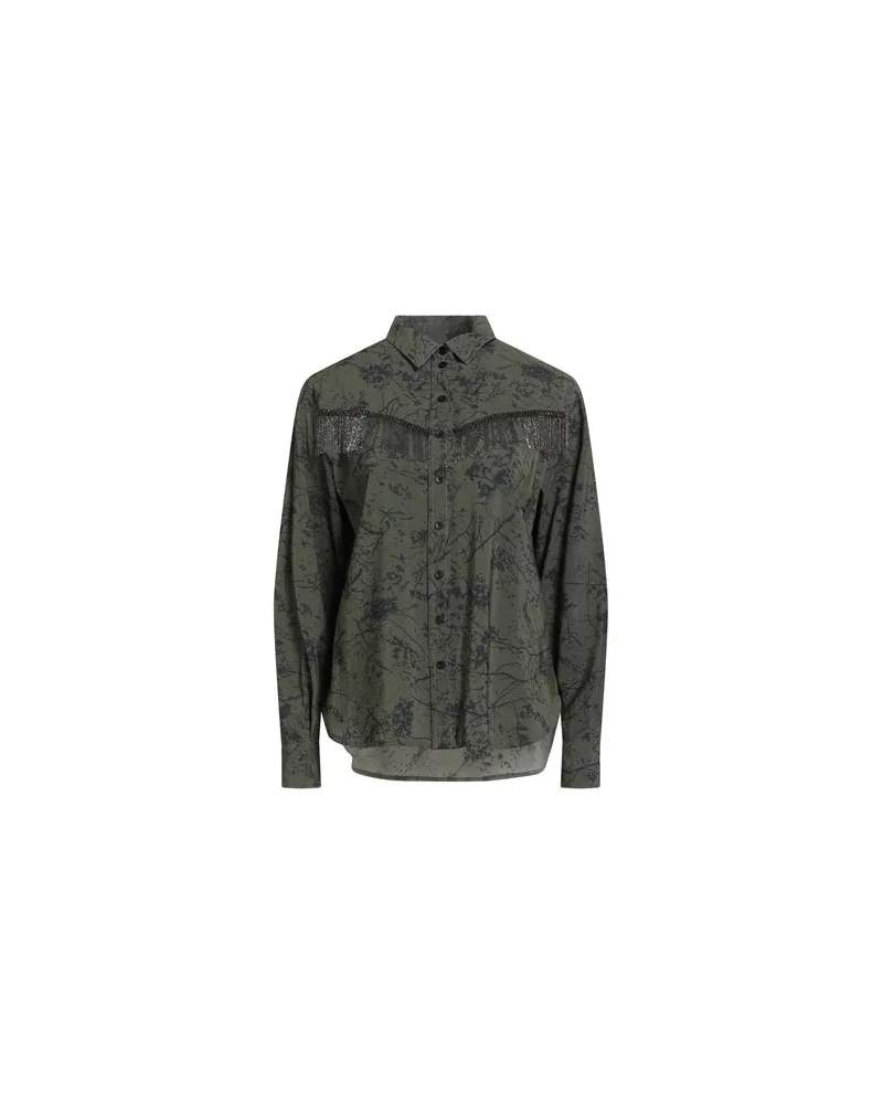 8PM TOPS - Hemdenauf YOOX.COM Militärgrün
