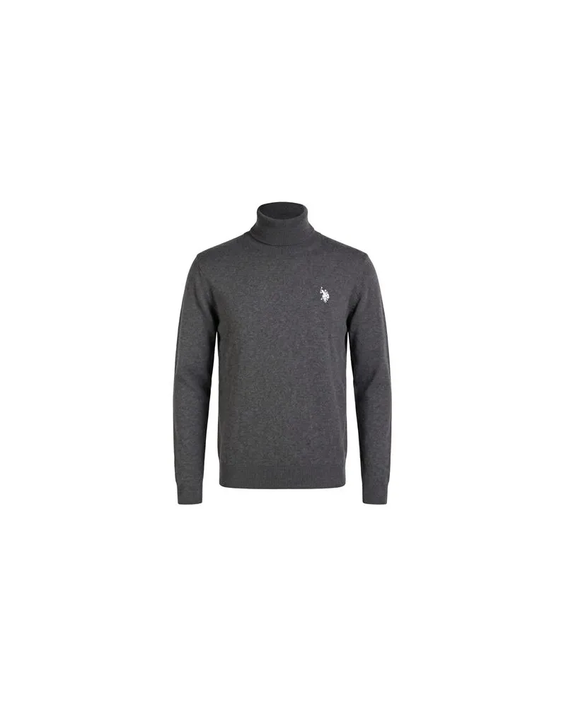 U.S. Polo Assn.  STRICKWAREN - Rollkragenpulloverauf YOOX.COM Braungrau