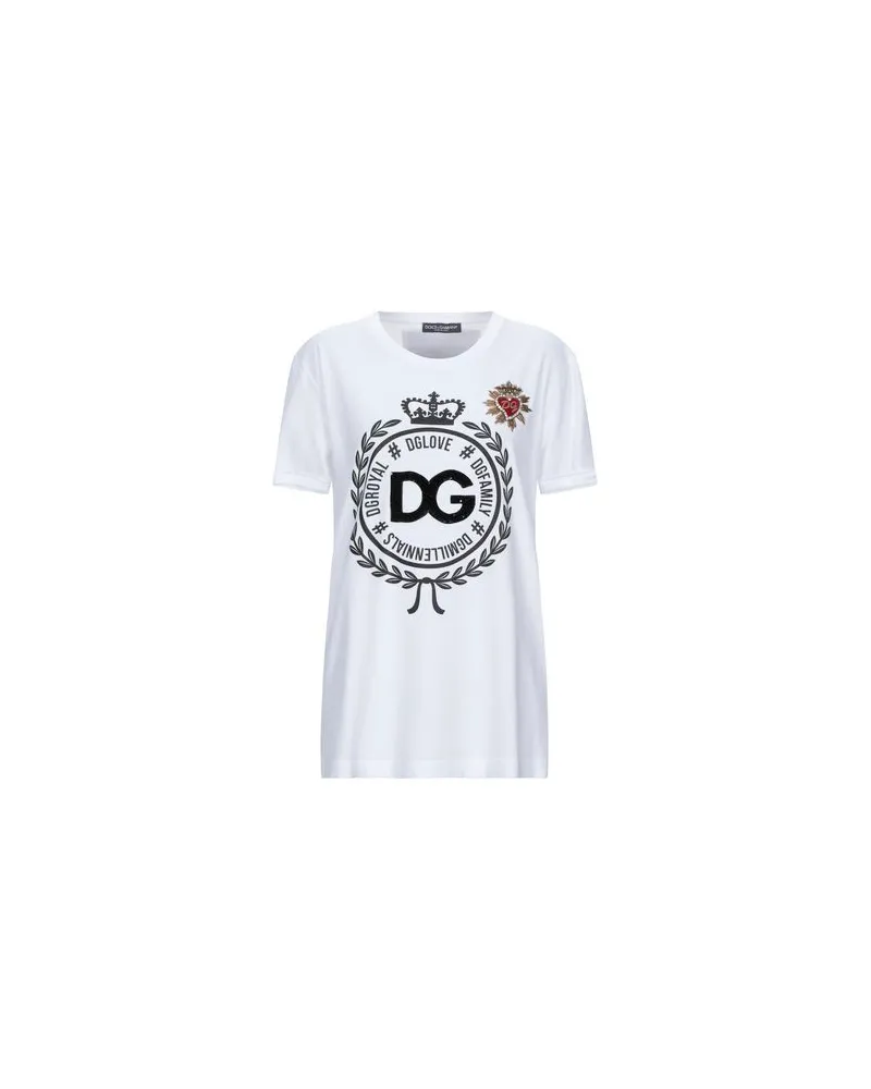 Dolce & Gabbana TOPS - T-shirtsauf YOOX.COM Weiß