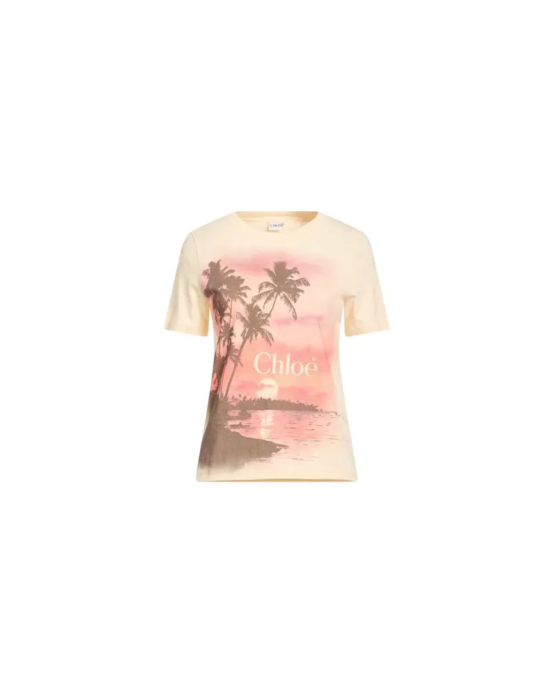 Chloé TOPS - T-shirtsauf YOOX.COM Pastellgelb