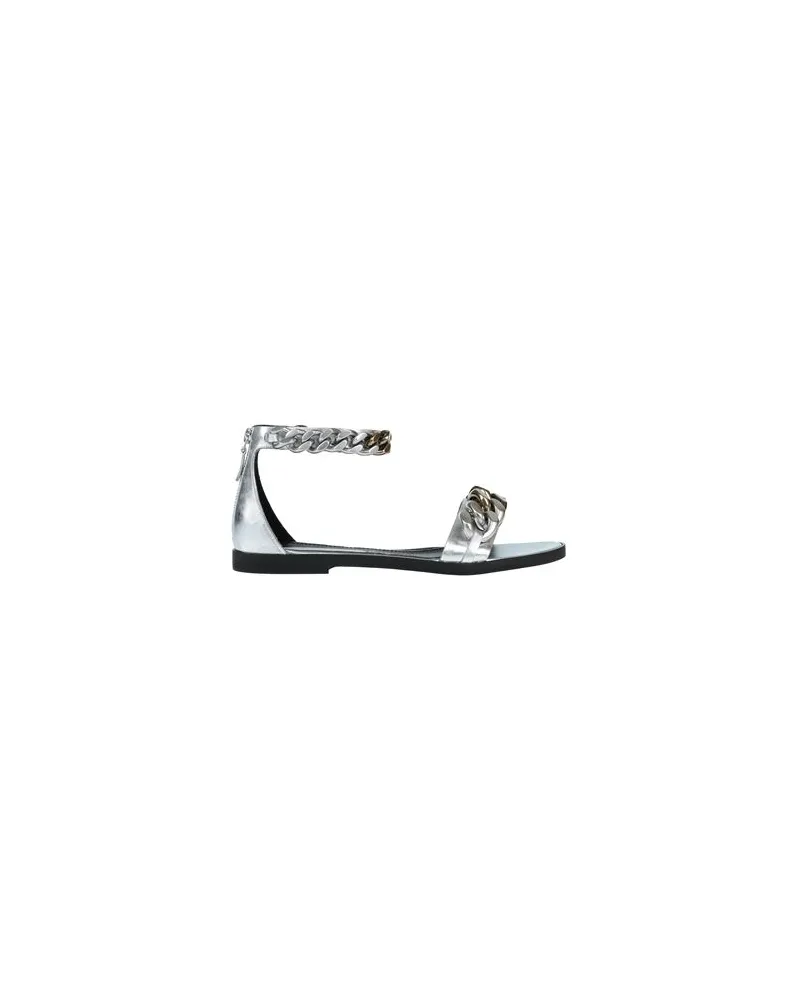 Stella McCartney SCHUHE - Sandalenauf YOOX.COM Silber