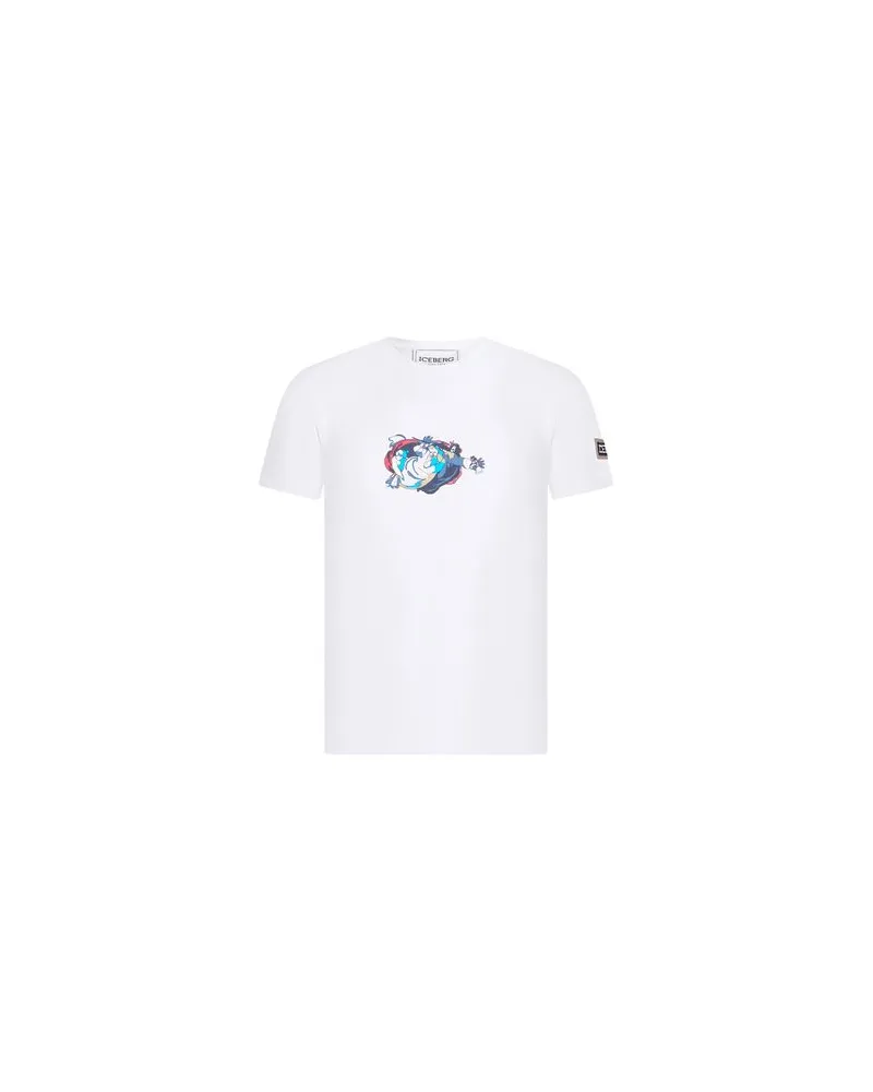 Iceberg TOPS - T-shirtsauf YOOX.COM Weiß