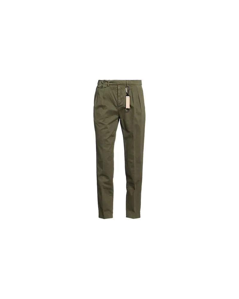 Manuel Ritz HOSEN & RÖCKE - Hosenauf YOOX.COM Militärgrün