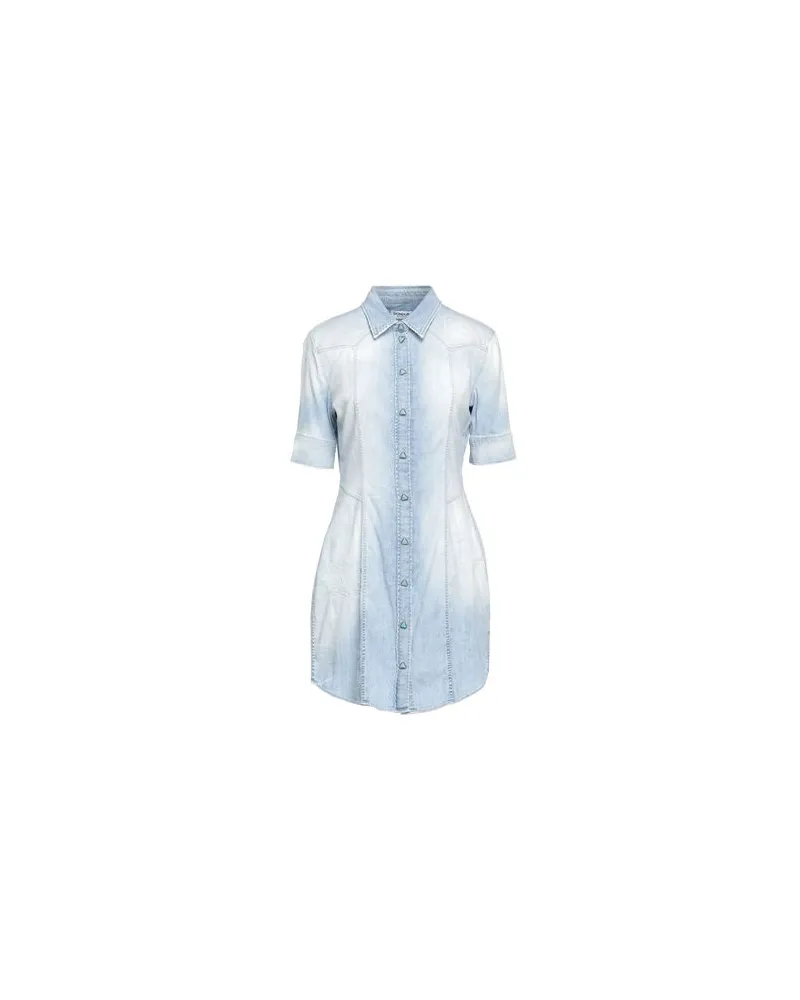 Dondup KLEIDER - Mini-Kleiderauf YOOX.COM Blau
