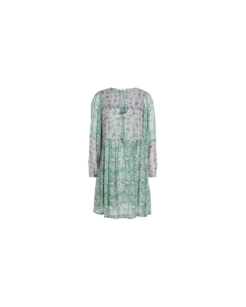 Antik Batik KLEIDER - Mini-Kleiderauf YOOX.COM Salbeigrün