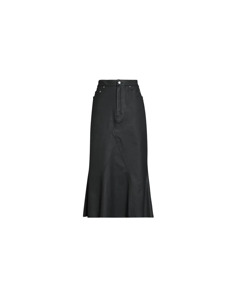 Rick Owens HOSEN & RÖCKE - Jeansröckeauf YOOX.COM Schwarz