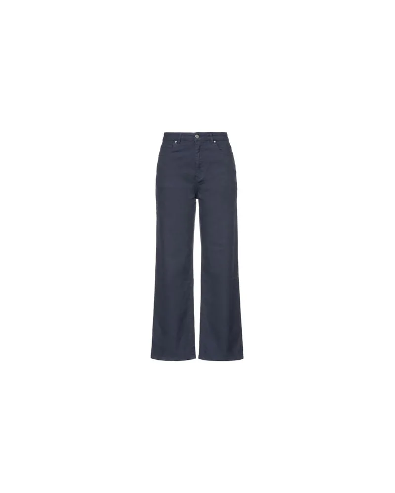 CRUNA HOSEN & RÖCKE - Jeanshosenauf YOOX.COM Marineblau