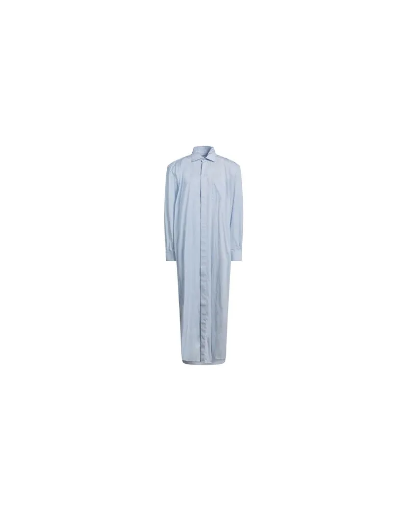 VETEMENTS KLEIDER - Maxi-Kleiderauf YOOX.COM Himmelblau