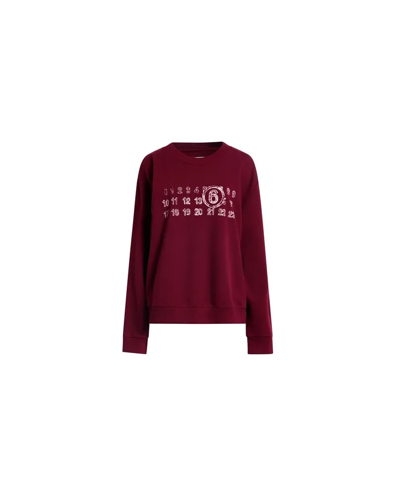 Maison Margiela TOPS - Sweatshirtsauf YOOX.COM Bordeaux