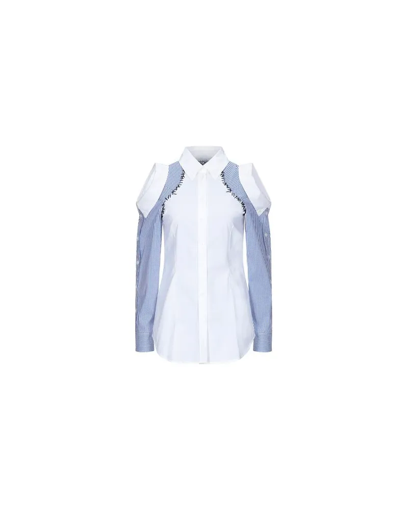 Moschino TOPS - Hemdenauf YOOX.COM Weiß