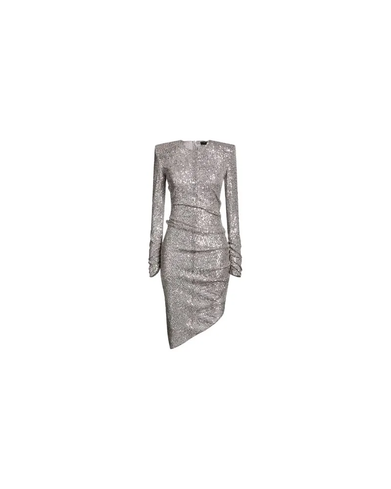 Elisabetta Franchi KLEIDER - Midi-Kleiderauf YOOX.COM Silber