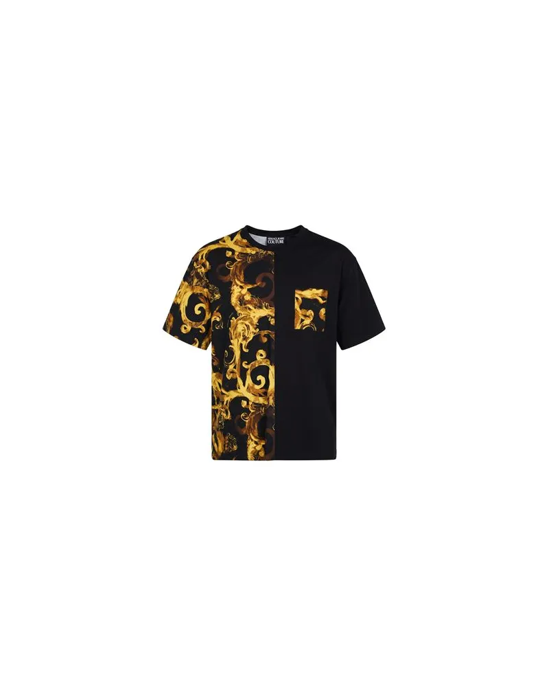 Versace Jeans TOPS - T-shirtsauf YOOX.COM Schwarz