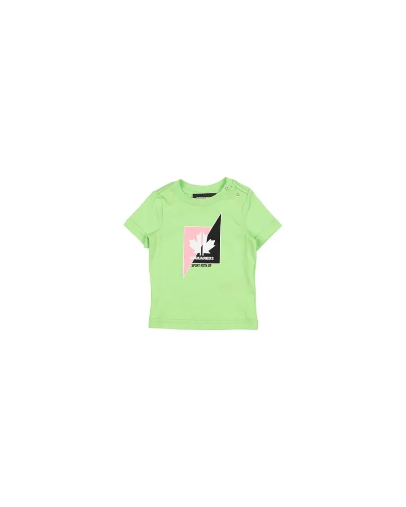 Dsquared2 TOPS - T-shirtsauf YOOX.COM Limettengrün