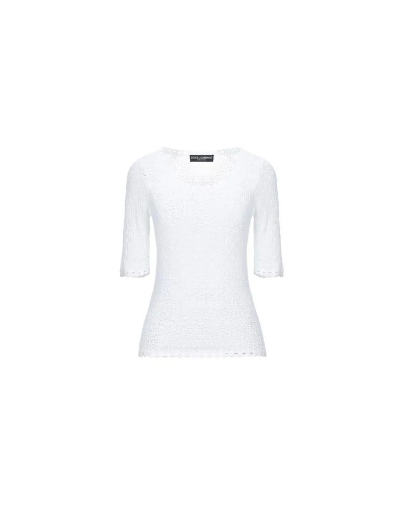 Dolce & Gabbana STRICKWAREN - Pulloverauf YOOX.COM Weiß